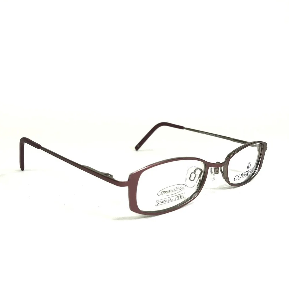 Covergirl Eyeglasses Frames CG0328 986 Gray Pink Rectangular Full Rim 46-18-130